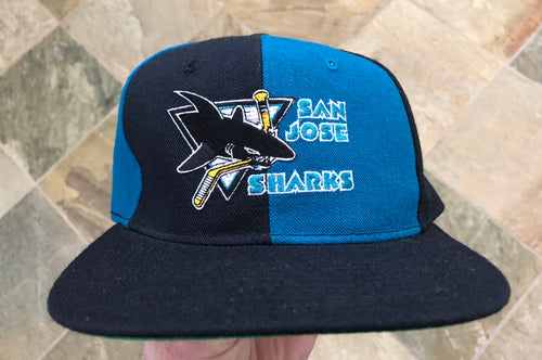 Vintage San Jose Sharks Starter Snapback Hockey Hat