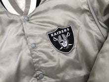 Load image into Gallery viewer, Vintage Oakland Raiders Swingster Satin Football Jacket, Size Large