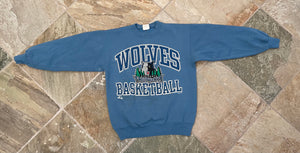 Vintage Minnesota Timberwolves Basektball Sweatshirt, Size Medium