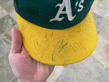 Load image into Gallery viewer, Vintage Oakland Athletics Sports Specialties Autographed Snapback Baseball Hat