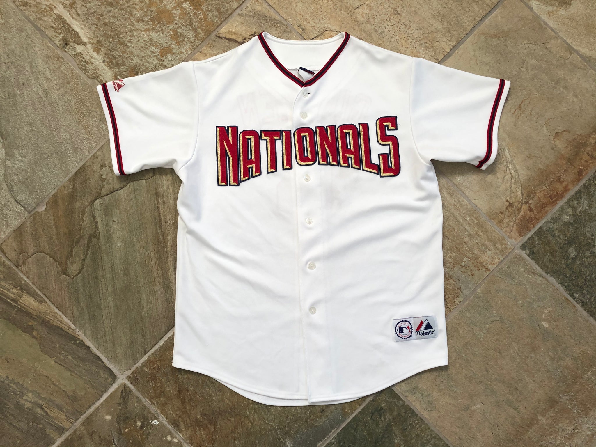 Vintage Washington Nationals Jose Guilien Majestic Baseball Jersey, Si –  Stuck In The 90s Sports
