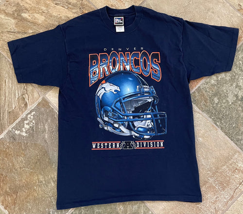 Vintage Denver Broncos Pro Player Football Tshirt, Size Large