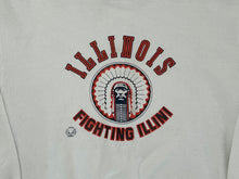 Load image into Gallery viewer, Vintage Illinois Fighting Illini College Sweatshirt, Size Large