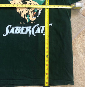 Vintage San Jose Sabercats Arena Football Tshirt, Size XL