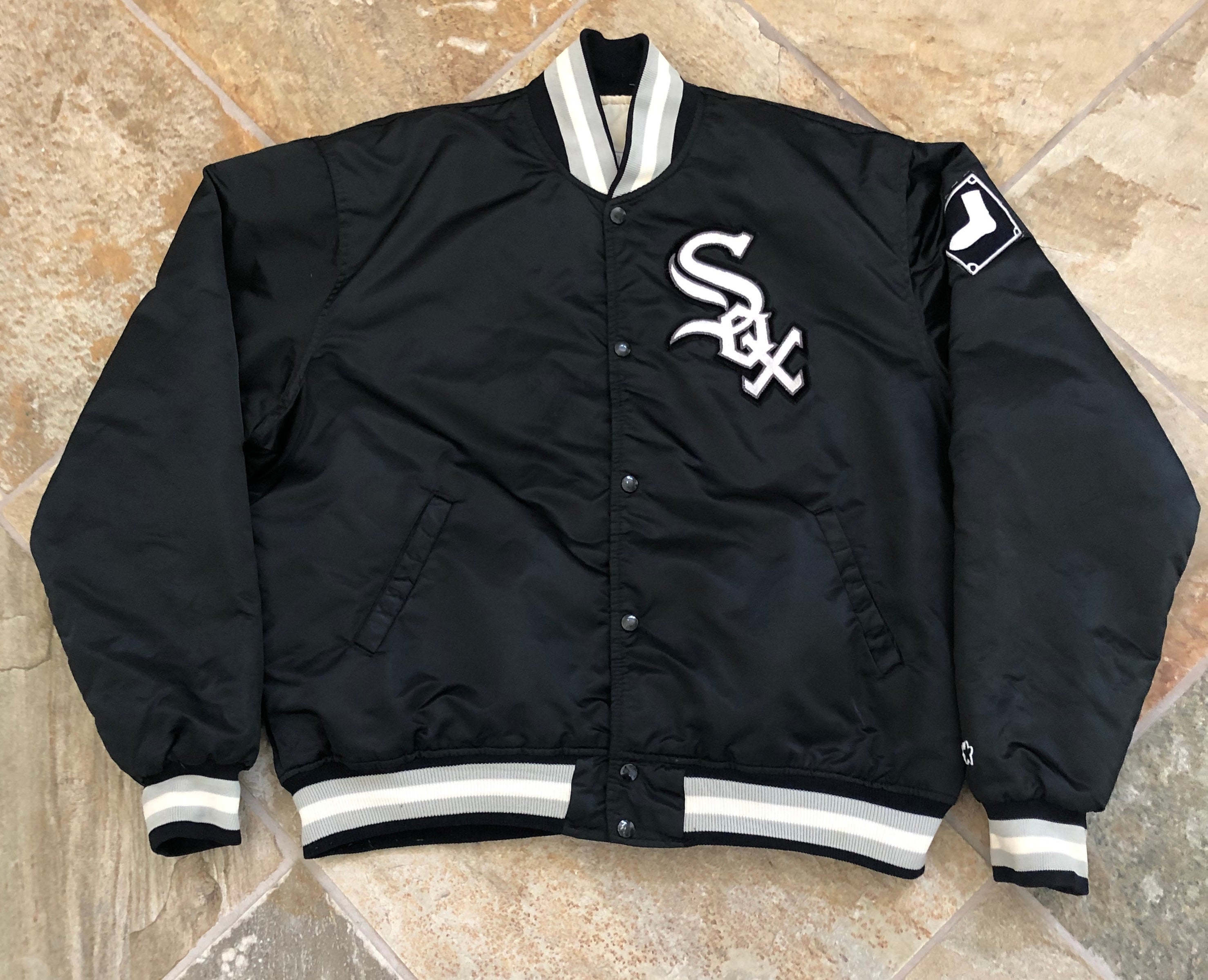 White Sox Starter 1990's Comiskey Bred Starter Jacket | Grandstand Ltd.