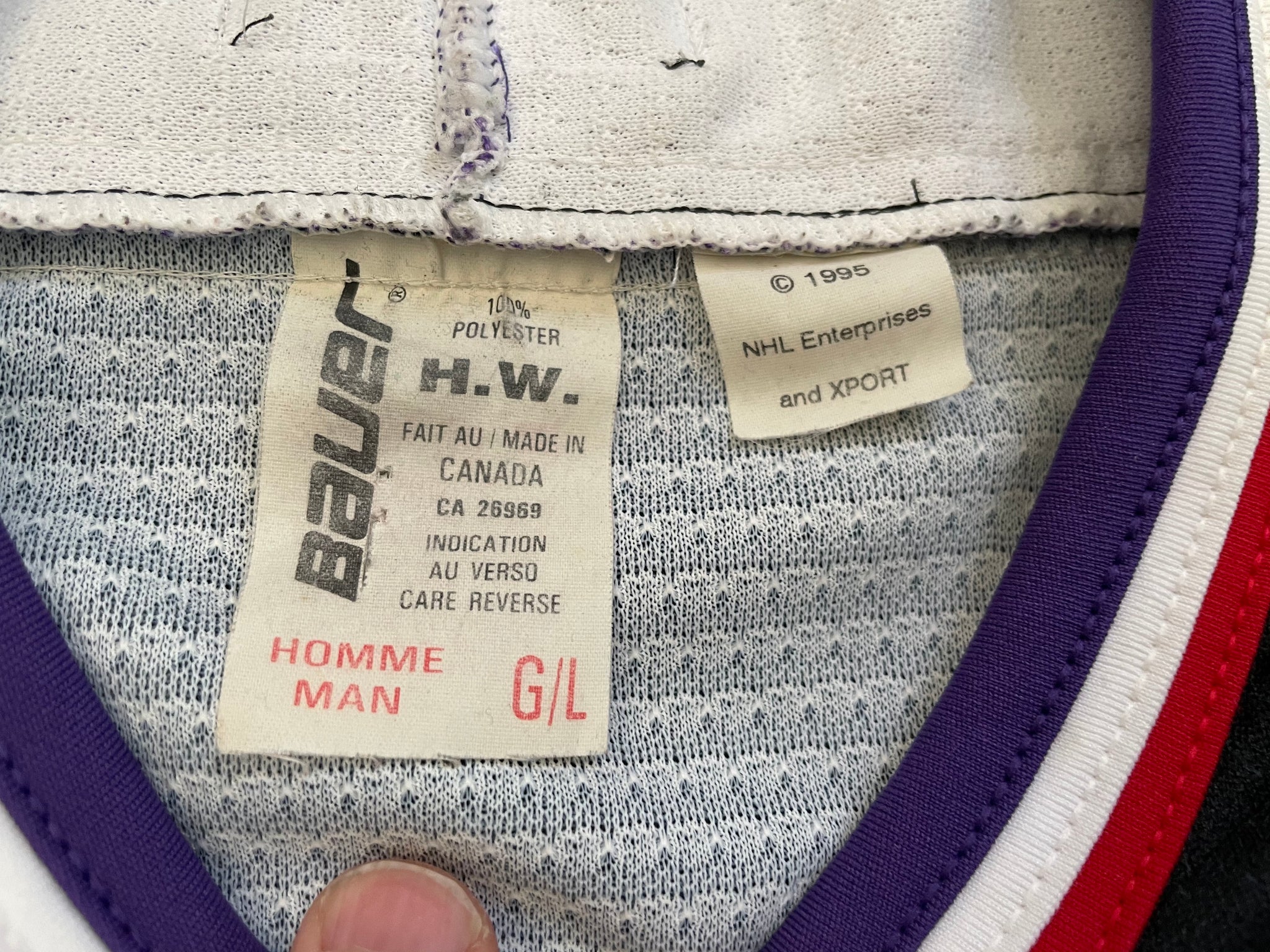 90's Russian Hockey Jersey Size XL – Rare VNTG