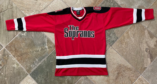 Vintage Sopranos HBO TV Show Hockey Jersey, Size Large ###