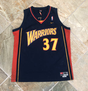 Vintage Golden State Warriors Nick Van Exel Nike Basketball Jersey, Size XL