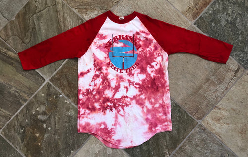 Vintage Nebraska Cornhuskers Tie Dye College Football Tshirt, Size Large