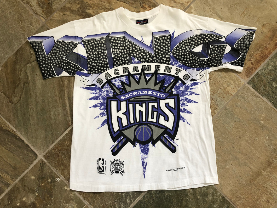 Tops, Vintage Sacramento Kings Sweatshirt Vintage Nba Kings Basketball  Unisex Shirt