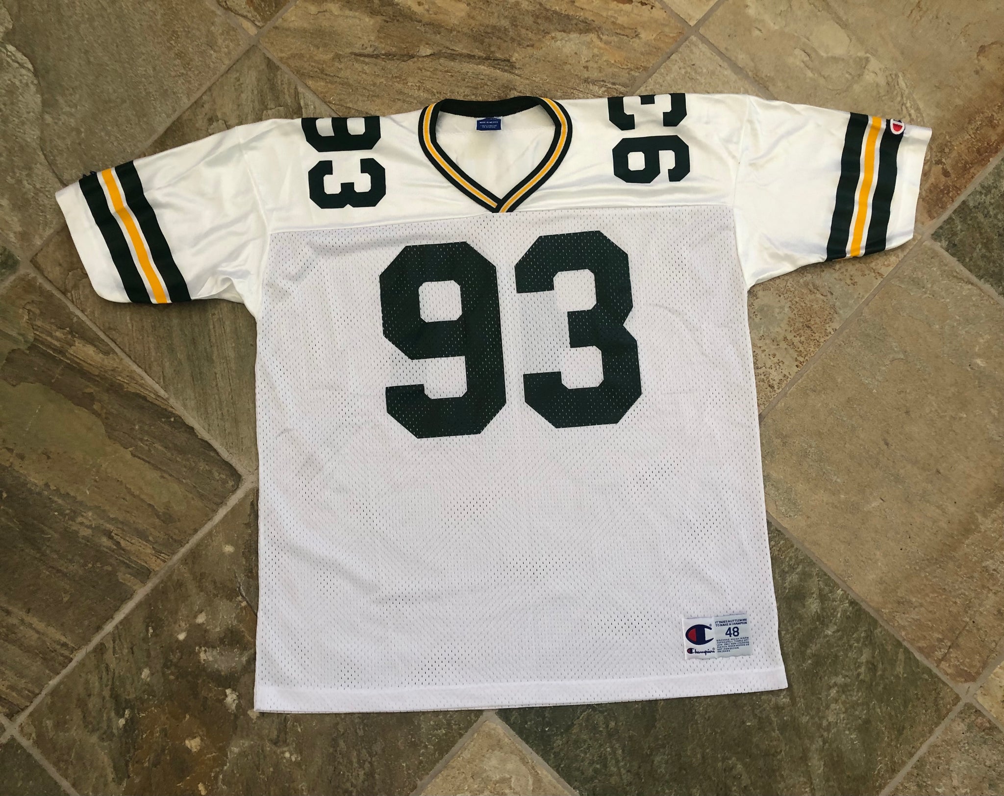 Vintage Green Bay Packers Gilbert Brown Champion Football Jersey