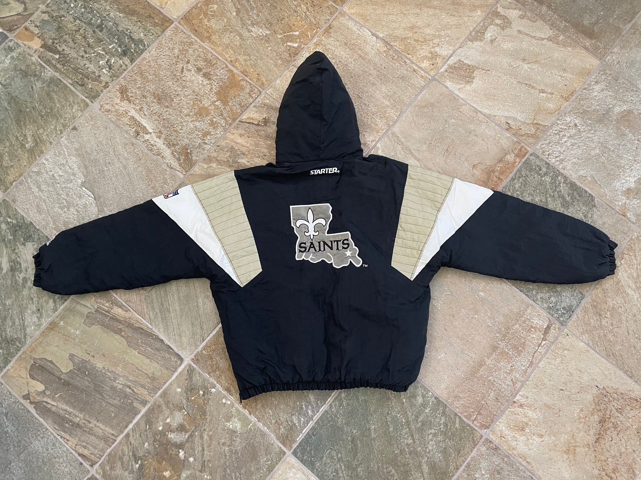 Vintage Oakland Raiders Starter Trench Coat Parka Football Jacket, Siz –  Stuck In The 90s Sports