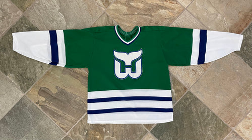 Vintage Hartford Whalers Gerry Cosby CCM Hockey Jersey, Size Medium