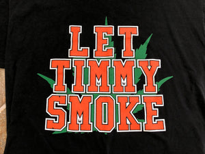 Vintage San Francisco Giants Tim Lincecum “Let Timmy Smoke” Baseball Tshirt, size XL