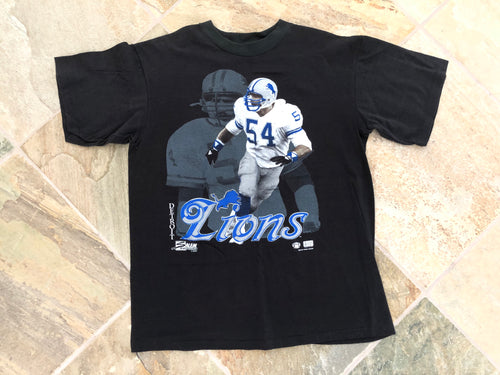 Vintage Detroit Lions Chris Spielman Salem Sportswear Football TShirt, Size Large