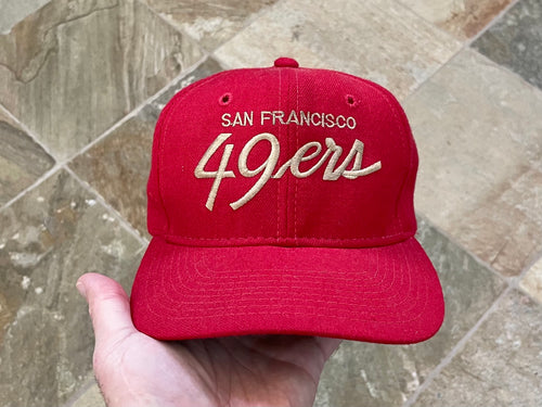 Vintage San Francisco 49ers Sports Specialties Script Snapback Football Hat