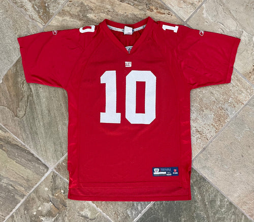 New York Giants Eli Manning Reebok Football Jersey, Size Youth XL, 18-20