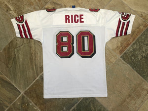 Vintage San Francisco 49ers Jerry Rice Champion Football Jersey, Size 44, Large
