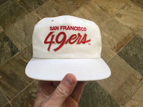 Vintage San Francisco 49ers Sports Specialties Script Football Hat
