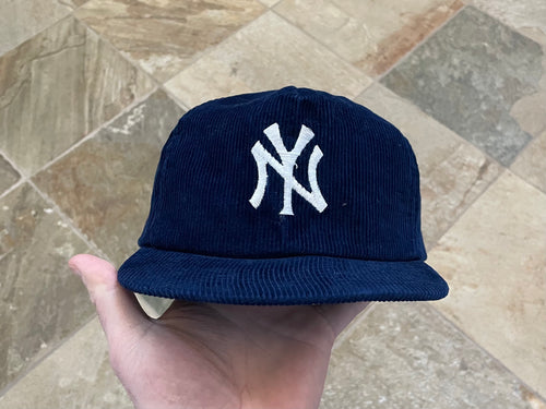 Vintage New York Yankees AJD Corduroy Snapback Baseball Hat