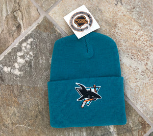 Vintage San Jose Sharks NHL Hockey Beanie Hat