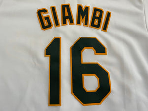 Majestic, Shirts, Oakland Athletics Green Jason Giambi Jersey