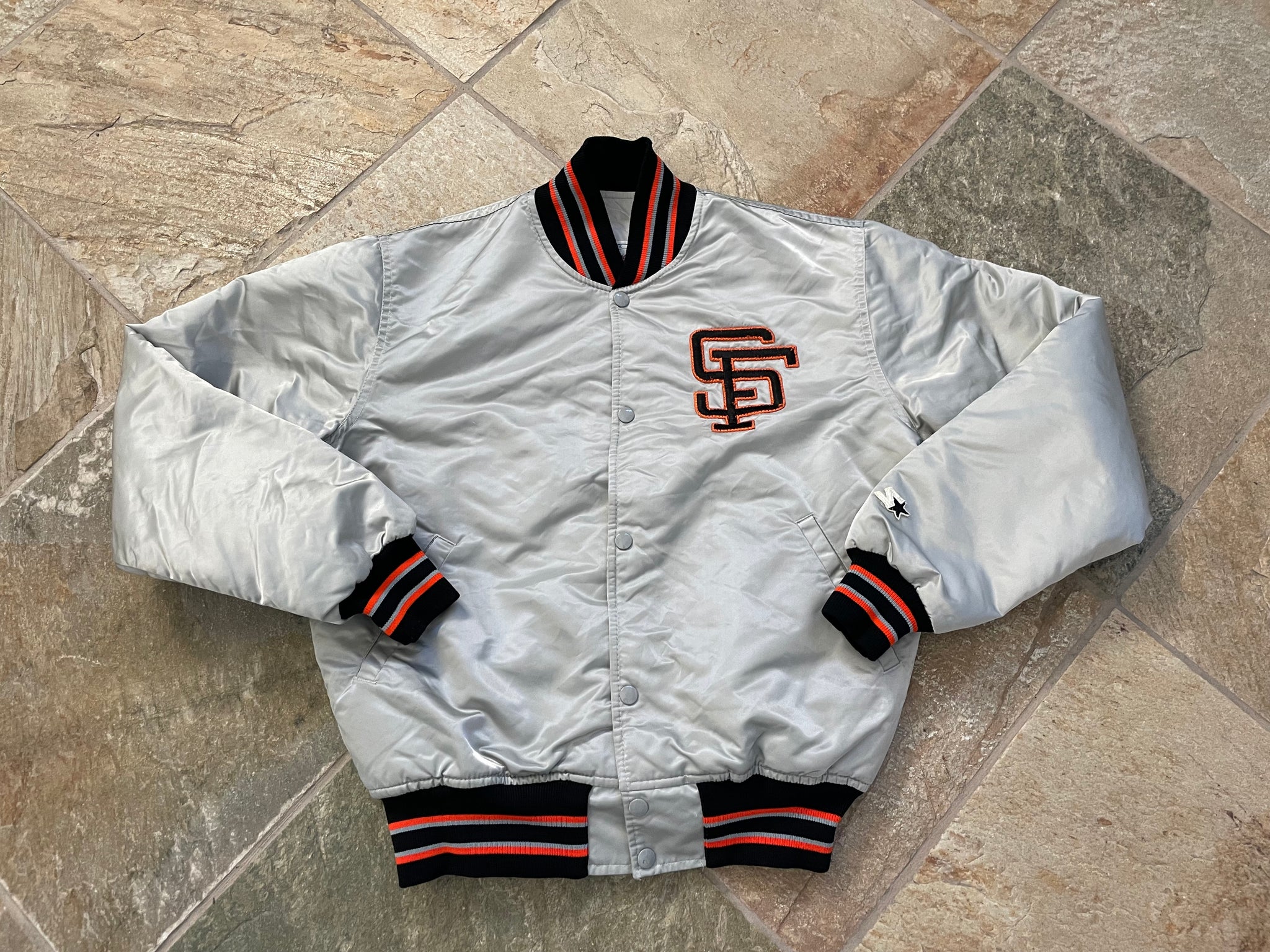 Vintage San Francisco Giants MLB Starter Windbreaker Jacket 