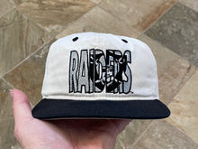 Load image into Gallery viewer, Vintage Oakland Raiders #1 Apparel Snapback Football Hat