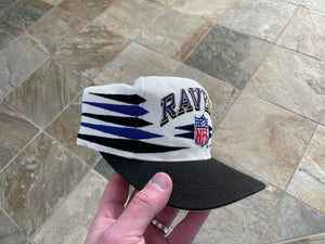 Vintage Baltimore Ravens Diamond Cut MLB Logo Athletic Hat Snapback Cap Men