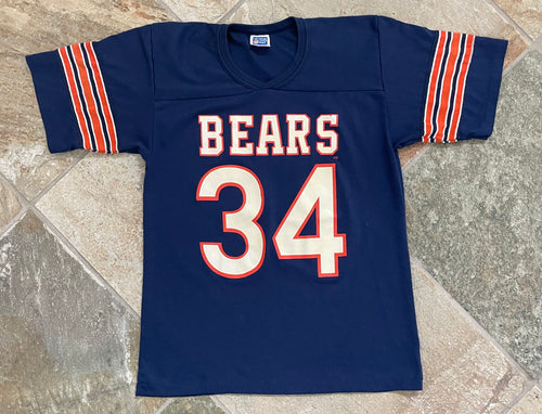 Vintage Chicago Bears Walter Payton Rawlings Football TShirt, Size Medium