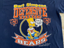 Load image into Gallery viewer, Vintage Chicago Bears Bart Simpson Logo 7 Football Tshirt, Size XL