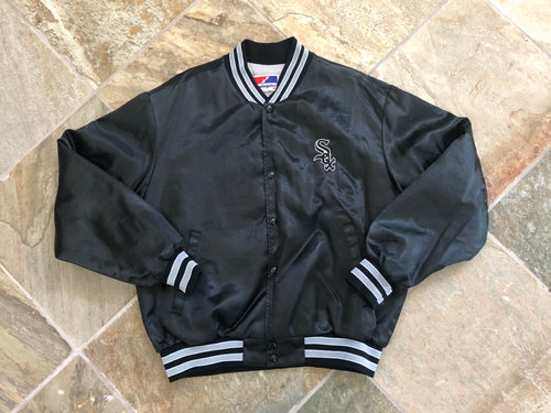 Vintage Chicago White Sox Swingster Satin Baseball Jacket, Size XL