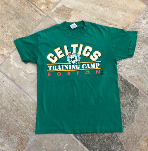 Vintage Boston Celtics Training Camp Basketball Tshirt, Size Medium