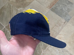 Vintage Indiana Pacers Logo Athletic Splash Snapback Basketball Hat