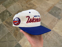 Load image into Gallery viewer, Vintage New York Islanders Sports Specialties Script Snapback Hockey Hat