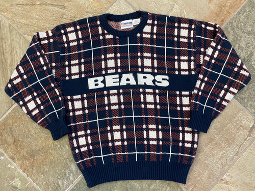 Vintage Chicago Bears Cliff Engle Sweater Football Sweatshirt, Size Large