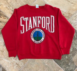 Vintage Stanford Cardinal College Sweatshirt, Size Small