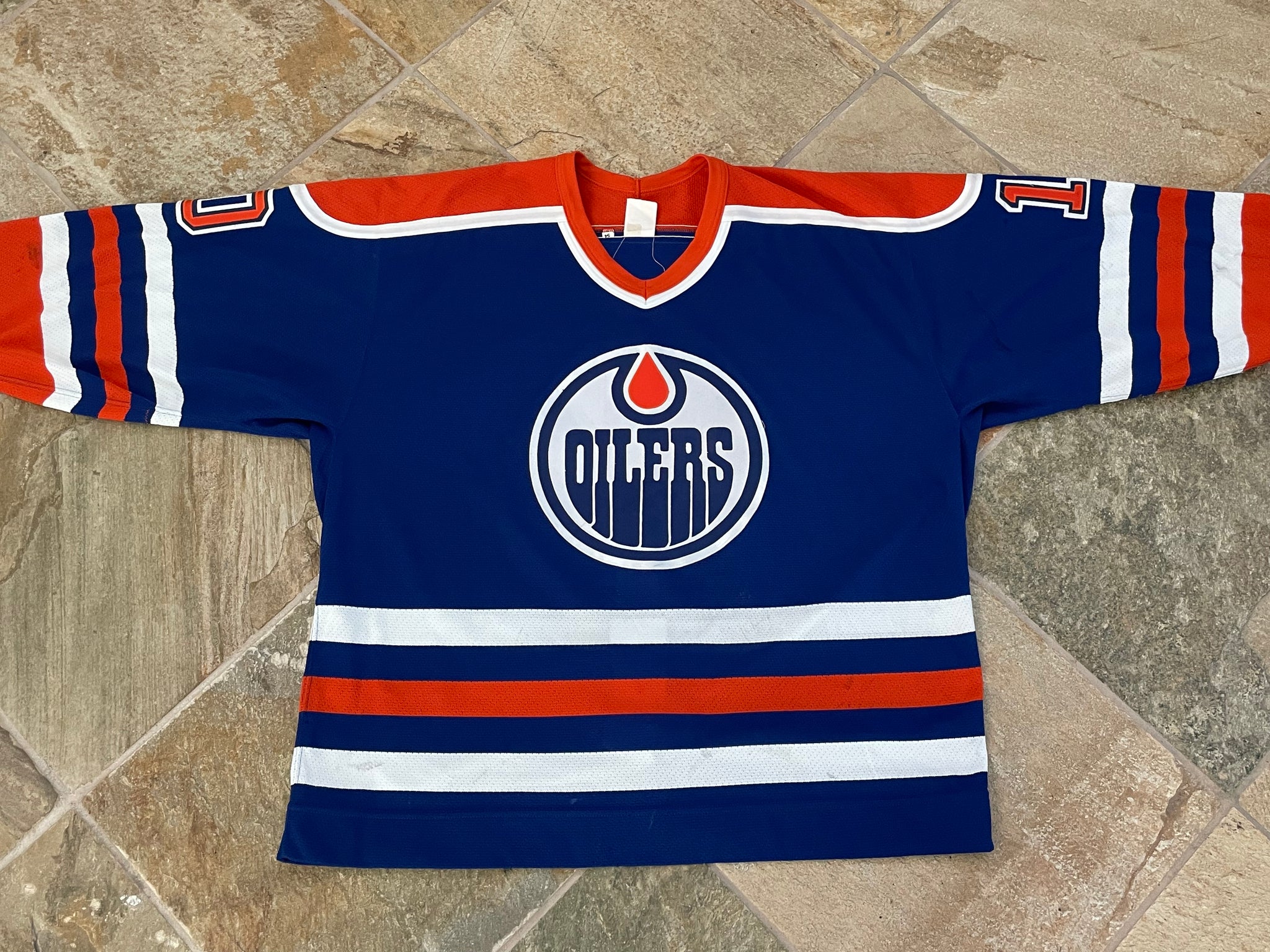 Edmonton Oilers Vintage Edmonton Oilers Authentic CCM Hockey
