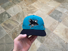 Load image into Gallery viewer, Vintage San Jose Sharks Sports Specialties Script Snapback Hockey Hat