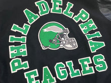 Load image into Gallery viewer, Vintage Philadelphia Eagles Chalk Line Leather Football Jacket, Size XL