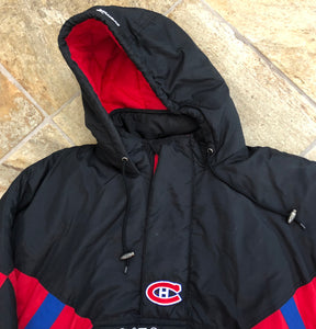 Vintage Montreal Canadiens Starter Parka Hockey Jacket, Size Large