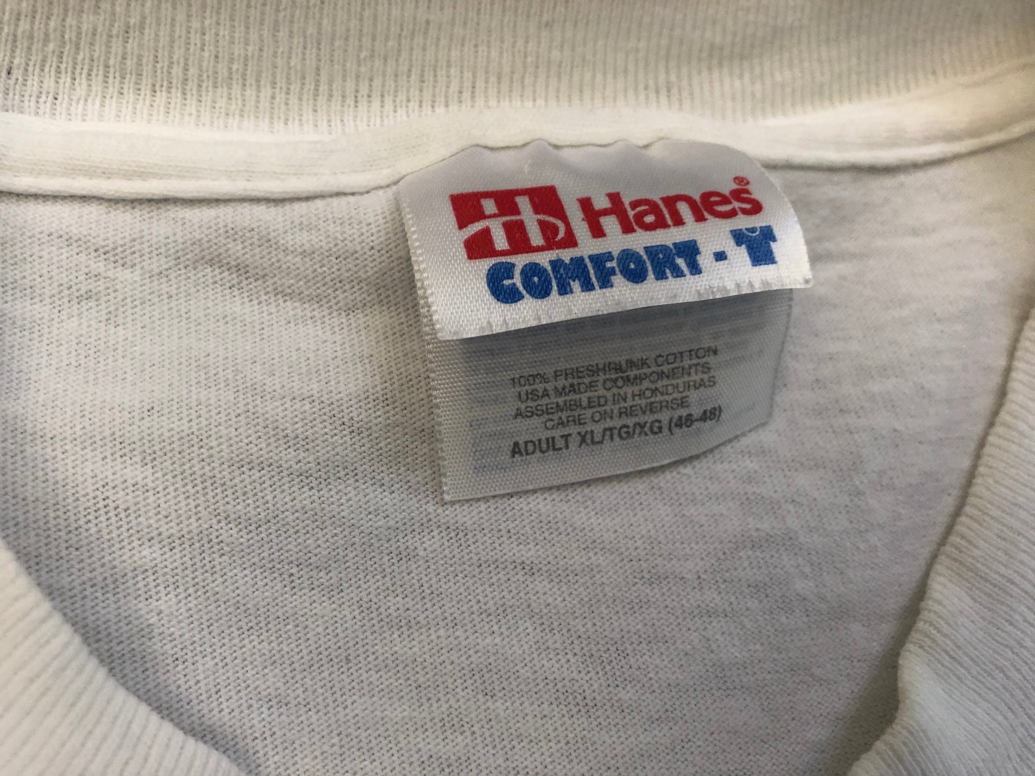 Vintage Texas Rangers T Shirt Tee Hanes Made USA Size Xtra 