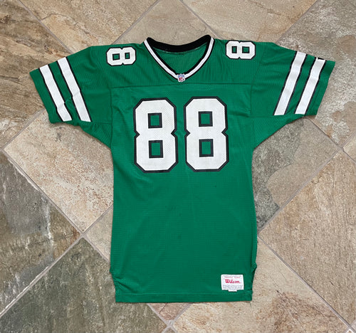 Vintage New York Jets Al Toon Wilson Football Jersey, Size Large