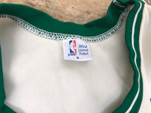 Vintage Boston Celtics Larry Bird Sand Knit Basketball Jersey, Size Small