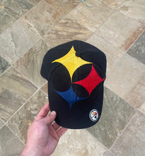 Load image into Gallery viewer, Vintage Pittsburgh Steelers The Game Big Logo Snapback Football Hat