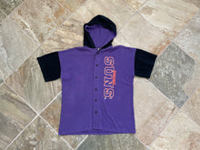 Load image into Gallery viewer, Vintage Phoenix Suns Jostens Hooded Basketball Tshirt, Size Large