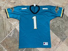Load image into Gallery viewer, Vintage Jacksonville Jaguars Mike Hollis Champion Football Jersey, Size 44, Large
