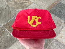 Load image into Gallery viewer, Vintage USC Trojans Satin Snapback Zip College Hat