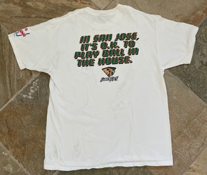 Vintage San Jose Sabercats No Fear Arena Football Tshirt, Size XL