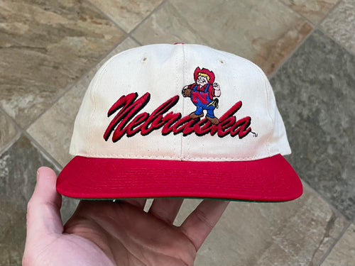 Vintage Nebraska Cornhuskers Snapback College Hat